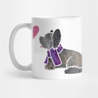 Watercolour Skye Terrier Mug